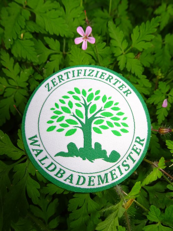 Abzeichen: Zertifizierter Waldbademeister